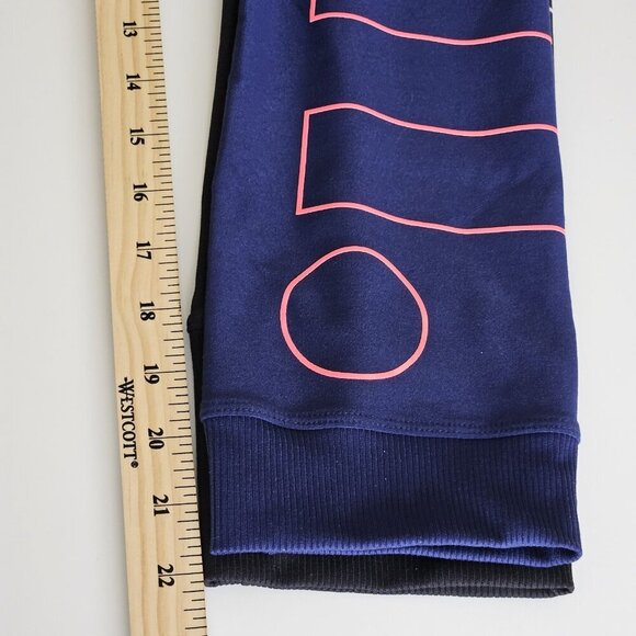 Nike Leggings Womens XS Lot of 2 Dri-Fit Swoosh Spell Out JDI Cropped Stretch - Picture 7 of 16